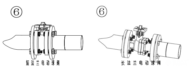 進(jìn)口電動(dòng)球閥安裝步驟3